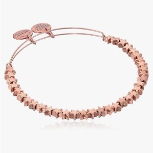 Alex and Ani Rose Gold Star Bangle Bracelet